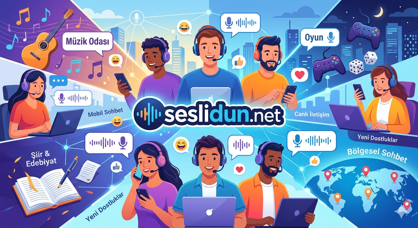 Mesafeleri Sesinizle Aşın: Seslidun.net Topluluğuna Katılın